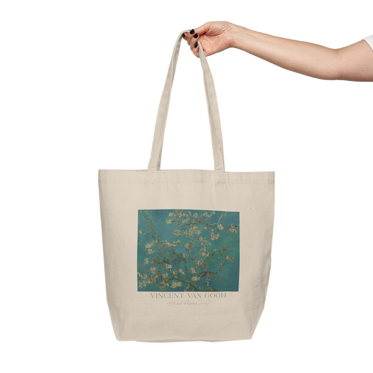 Almond Blossom by Vincent Van Gogh (1890) | Organic Cotton Tote Bag | Eco-Friendly