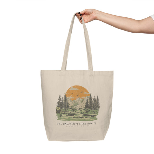 The Great Adventure Awaits | Organic Cotton Tote Bag | Eco-Friendly